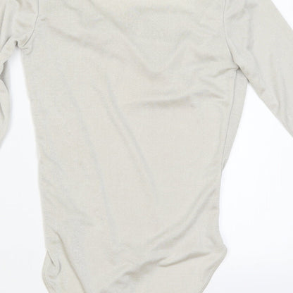 Very Womens Silver   Bodysuit One-Piece Size 10