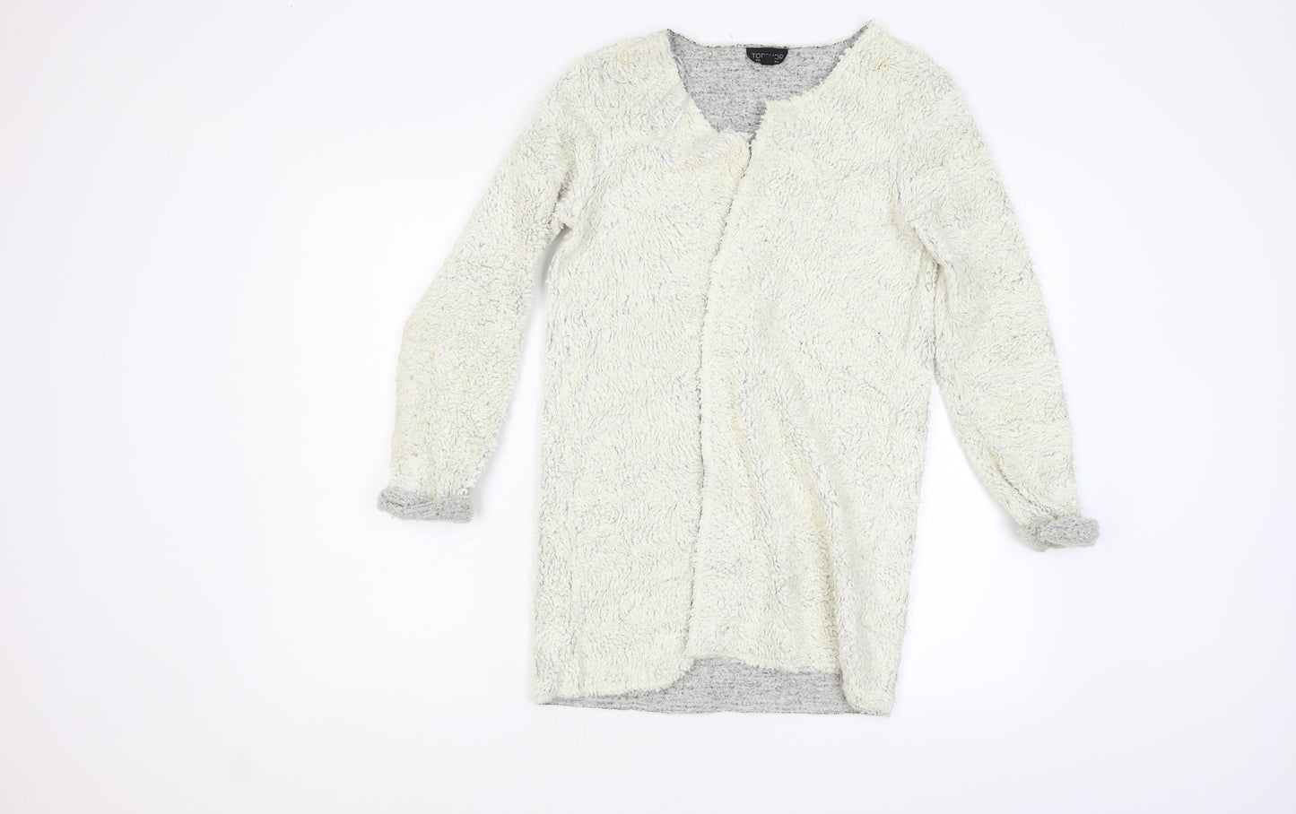 Topshop Womens White   Cardigan Jumper Size 6