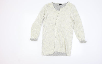 Topshop Womens White   Cardigan Jumper Size 6