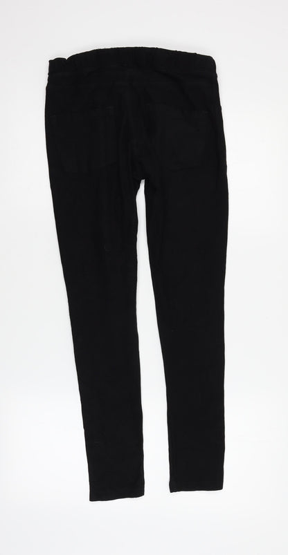 H&M Womens Black   Jegging Leggings Size 8 L24 in