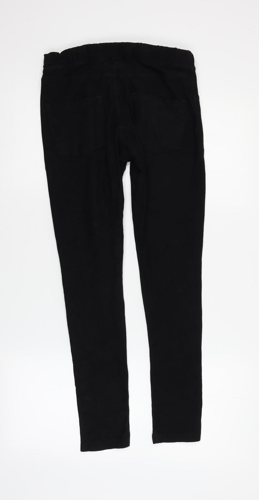 H&M Womens Black   Jegging Leggings Size 8 L24 in
