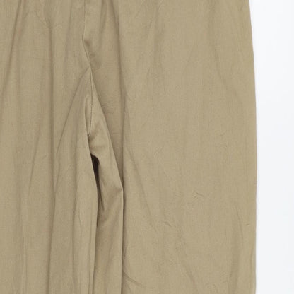 Select Womens Beige   Chino Trousers Size 14 L26 in