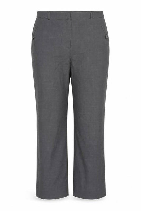 Womens UK Size 14 Bonmarché Regular Fit  Grey Trousers