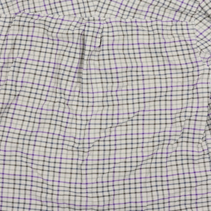 Mens UK Size M John Lewis Multicoloured  Button-Up Long Sleeve Casual Shirt