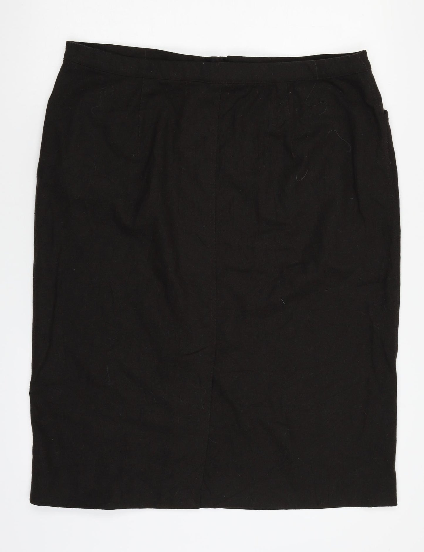 Miro Sport Womens Brown   Straight & Pencil Skirt Size L