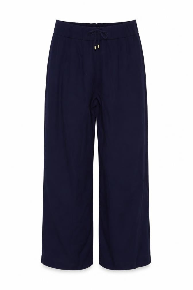 Womens UK Size 12 M&S Regular Fit  Blue Trousers
