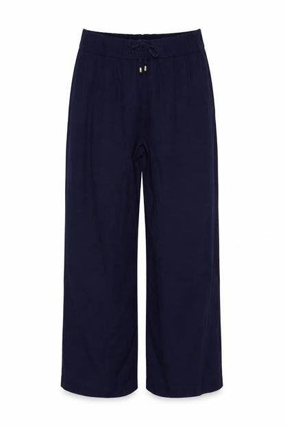 Womens UK Size 12 M&S Regular Fit  Blue Trousers