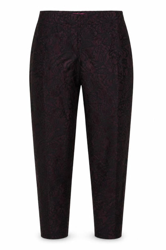 Womens UK Size 10 Boohoo Regular Fit  Purple Trousers