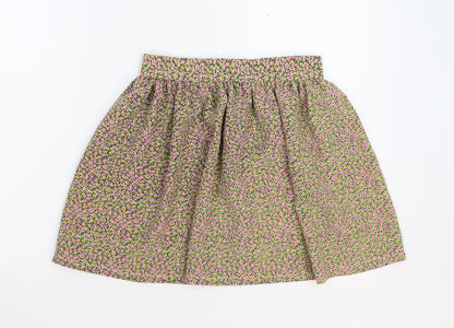 Lava Womens Multicoloured Floral  Mini Skirt Size XS