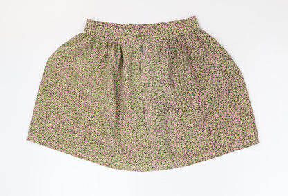 Lava Womens Multicoloured Floral  Mini Skirt Size XS