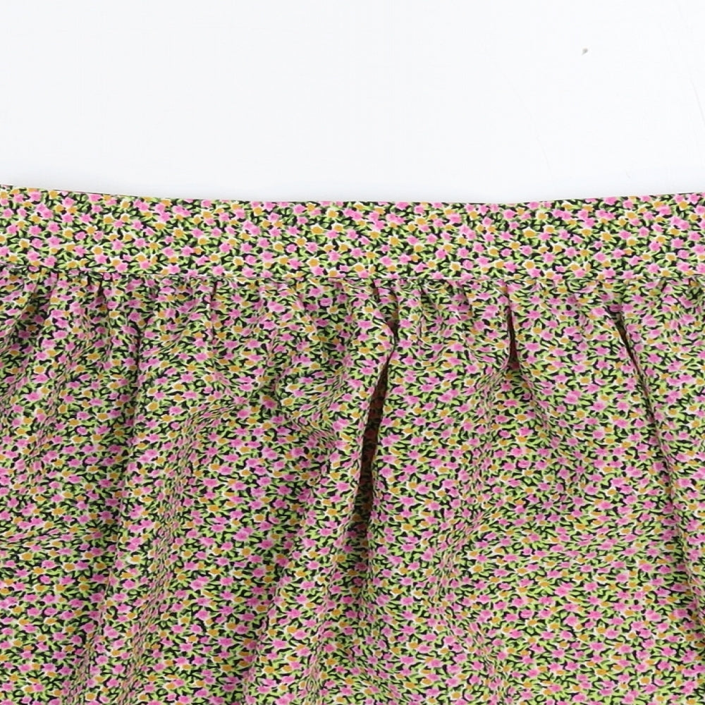 Lava Womens Multicoloured Floral  Mini Skirt Size XS