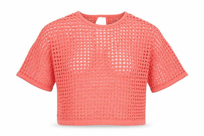 River Island Womens Orange   Pullover Jumper Size S  - Cropped