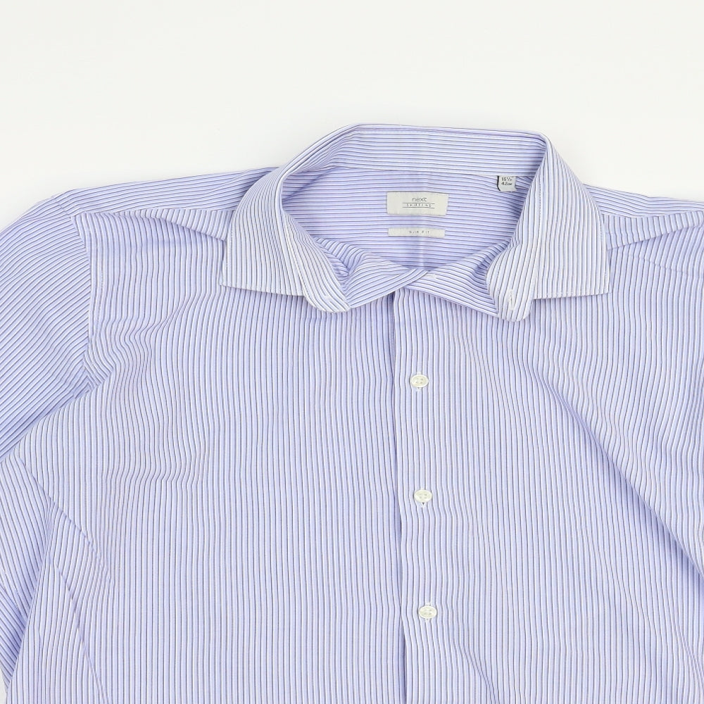 Mens UK Collar Size 42 NEXT Smart Black  Dress Shirt