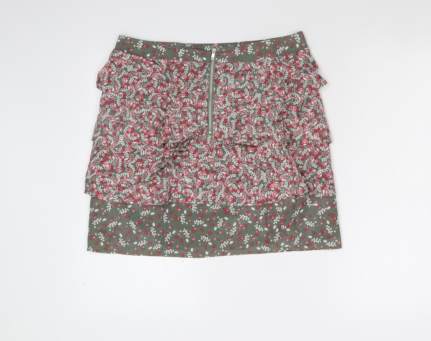 Oasis Womens Multicoloured Floral  Mini Skirt Size 12