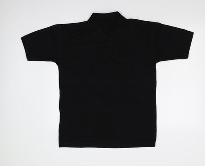 Orn Mens Black    Polo Size M