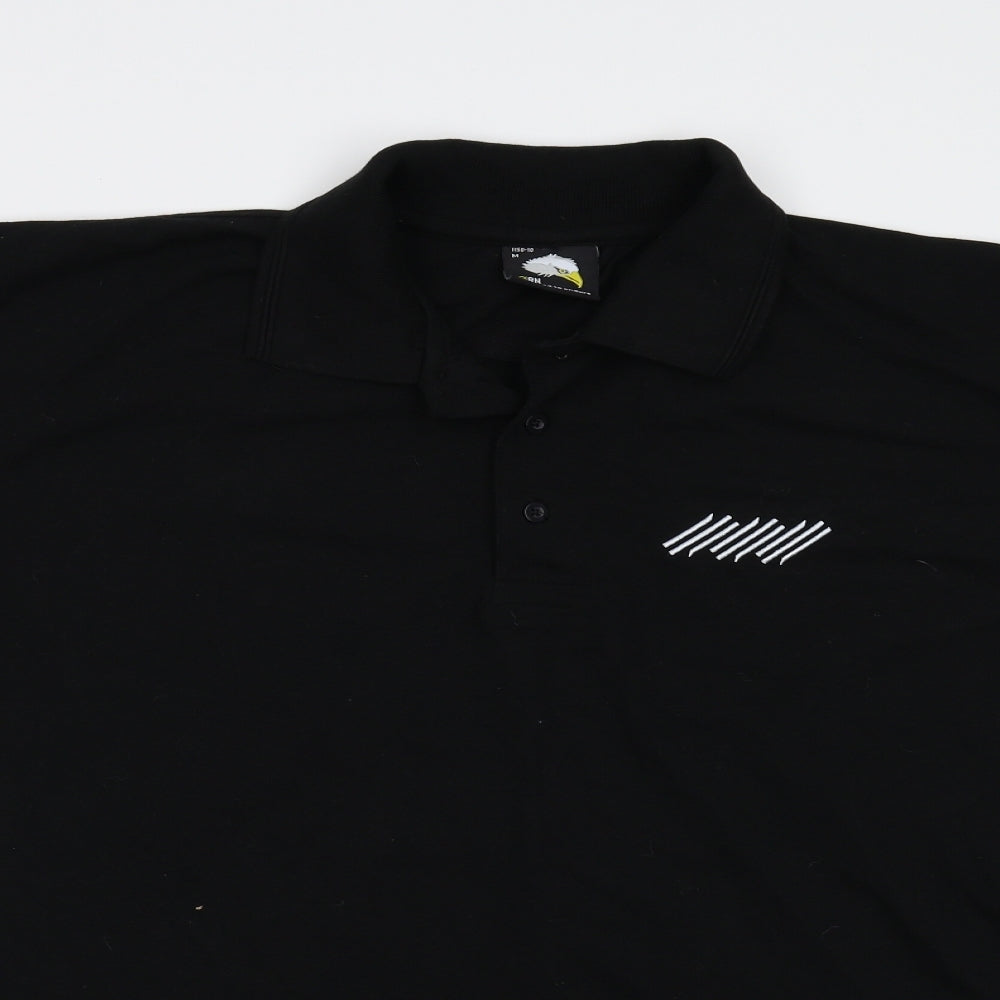 Orn Mens Black    Polo Size M