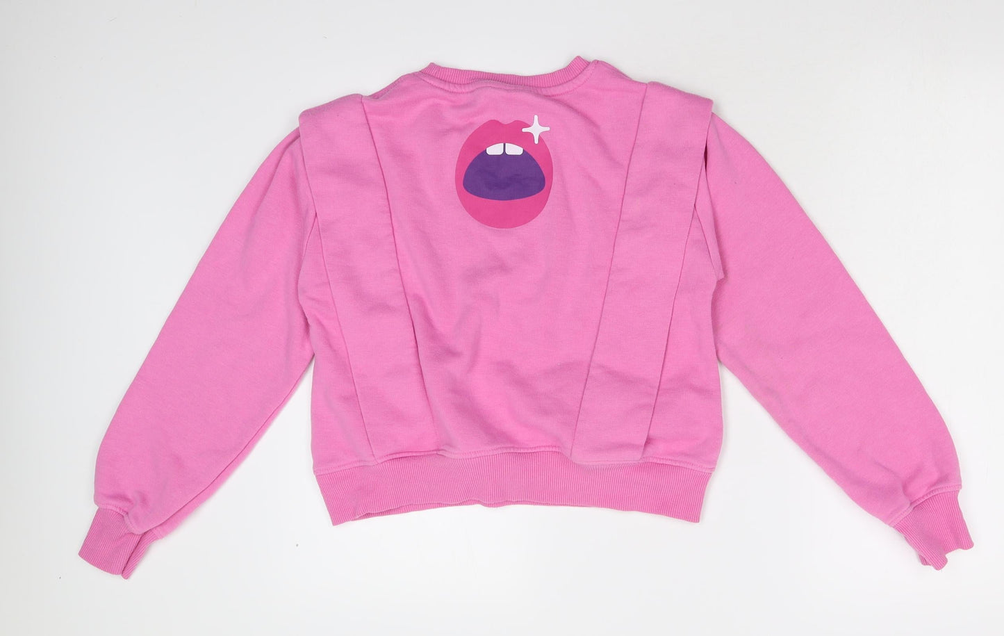 Primark Womens Pink  Fleece  Sweatshirt Size XS