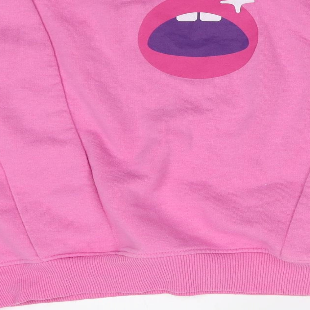 Primark Womens Pink  Fleece  Sweatshirt Size XS