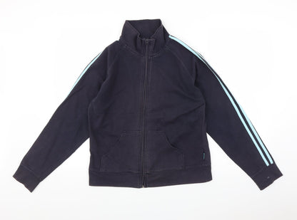 Olympus Womens Blue   Full Zip Sweatshirt Size 14