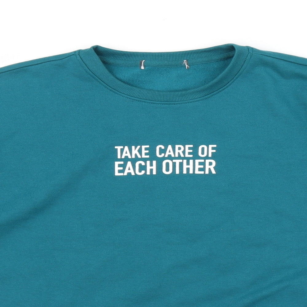 Primark Mens Blue   Pullover Jumper Size L