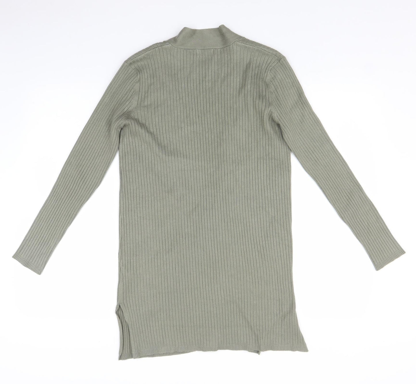 M&Co Womens Green   Cardigan Jumper Size 12