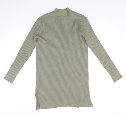 M&Co Womens Green   Cardigan Jumper Size 12