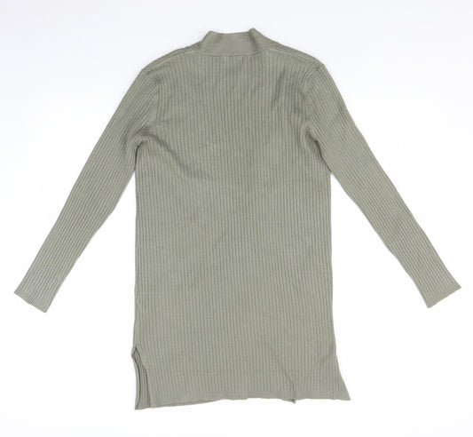 M&Co Womens Green   Cardigan Jumper Size 12
