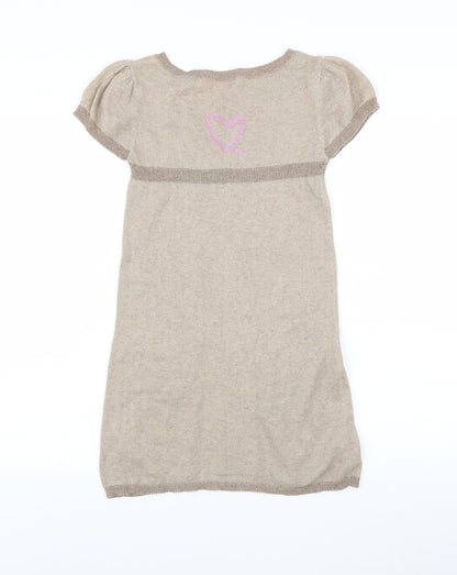 Lisa Rose  Girls Brown   Fit & Flare  Size 10 Years