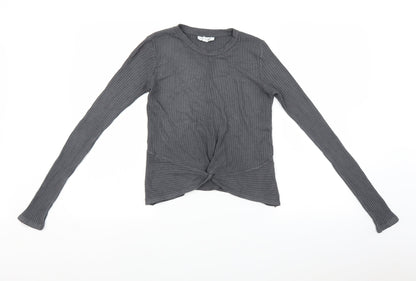 Topshop Womens Grey   Pullover Jumper Size 6