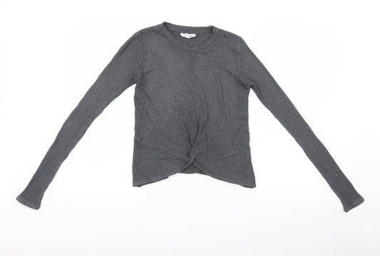 Topshop Womens Grey   Pullover Jumper Size 6