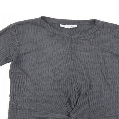 Topshop Womens Grey   Pullover Jumper Size 6