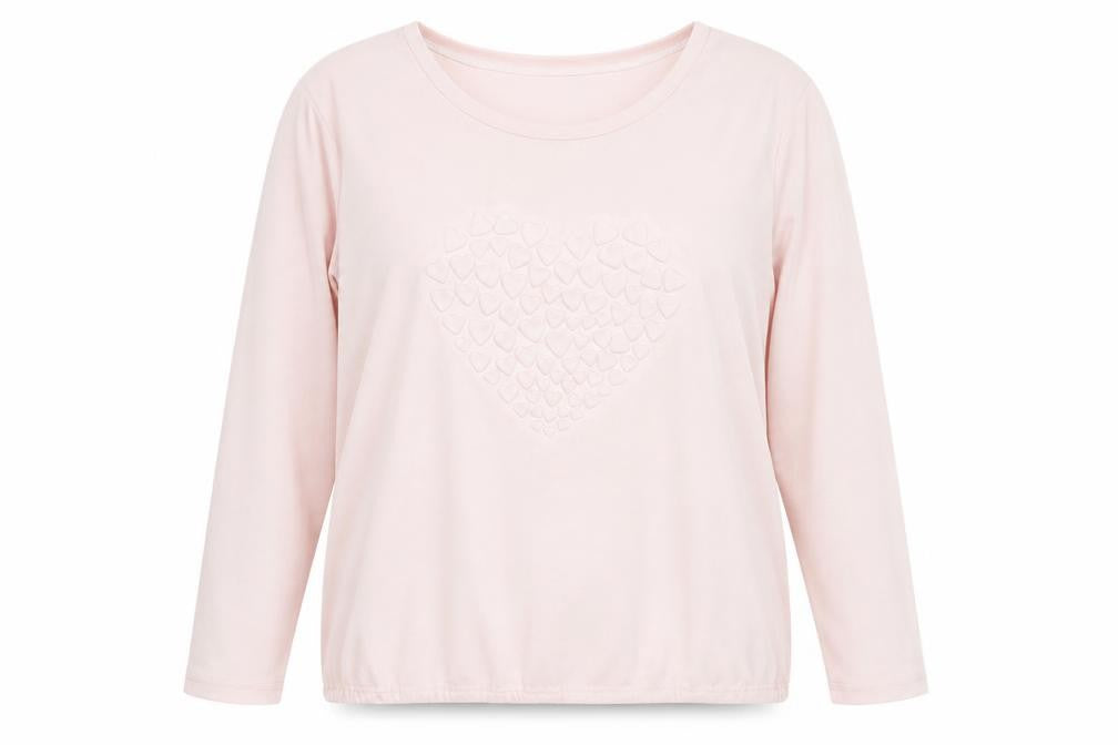 Womens UK Size XL Preworn Pink Basic T-Shirt