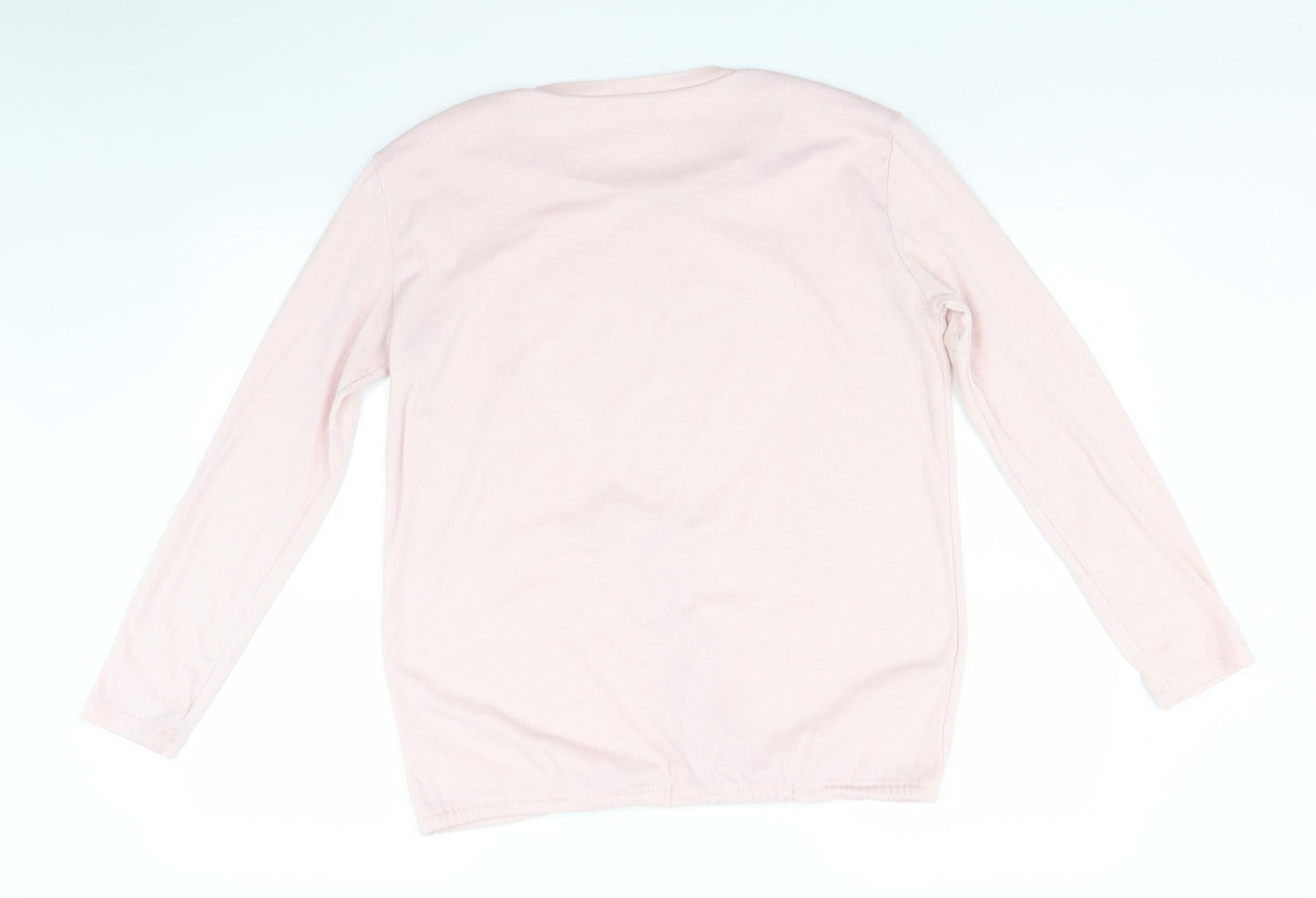 Womens UK Size XL Preworn Pink Basic T-Shirt