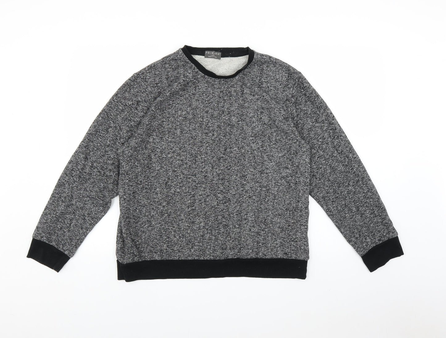 Primark Mens Grey   Pullover Jumper Size L