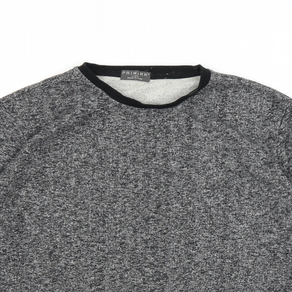 Primark Mens Grey   Pullover Jumper Size L