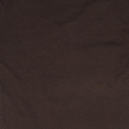 Womens UK Size L Passport Brown Basic Blouse