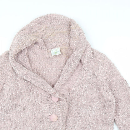 Classics Womens Pink  Knit Jacket  Size 12