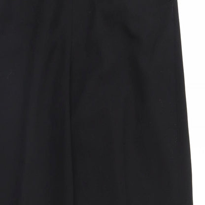 Womens UK Size 12 BM Regular Fit  Black Trousers