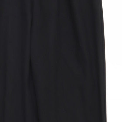 Womens UK Size 12 BM Regular Fit  Black Trousers