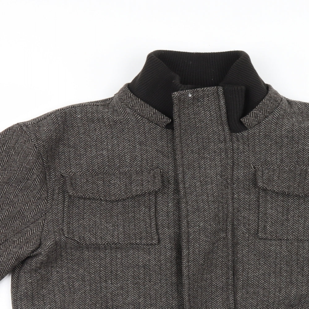 Mens UK Size S Cedar Wood State Brown Jacket