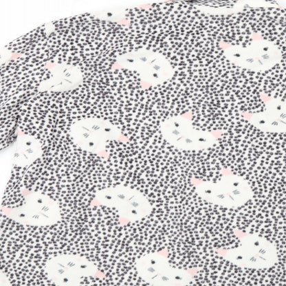 M&S Womens Multicoloured Animal Print   Nightshirt Size 18