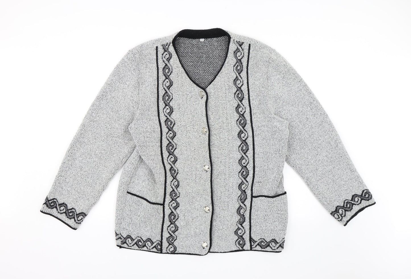 Womens UK Size XL Preworn Grey Jacket