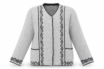 Womens UK Size XL Preworn Grey Jacket