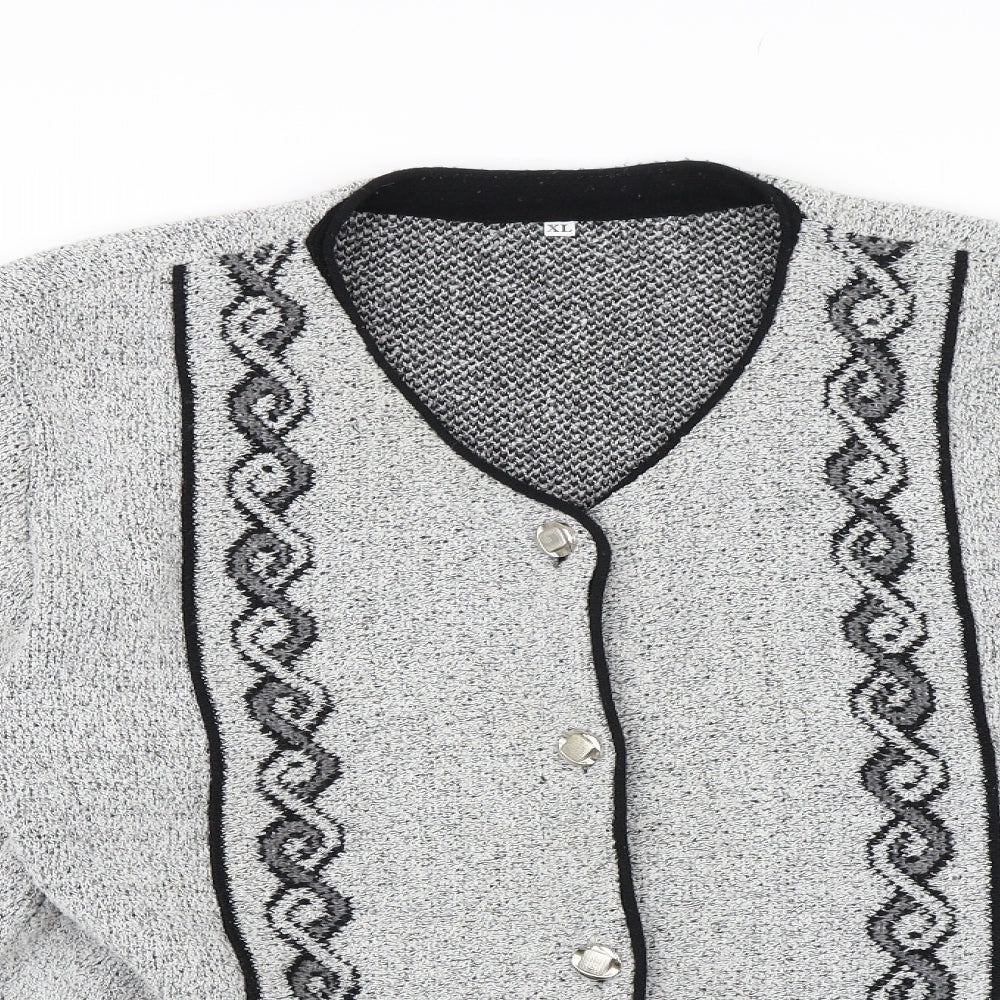 Womens UK Size XL Preworn Grey Jacket