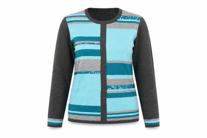 Classics Womens Blue   Pullover Jumper Size M