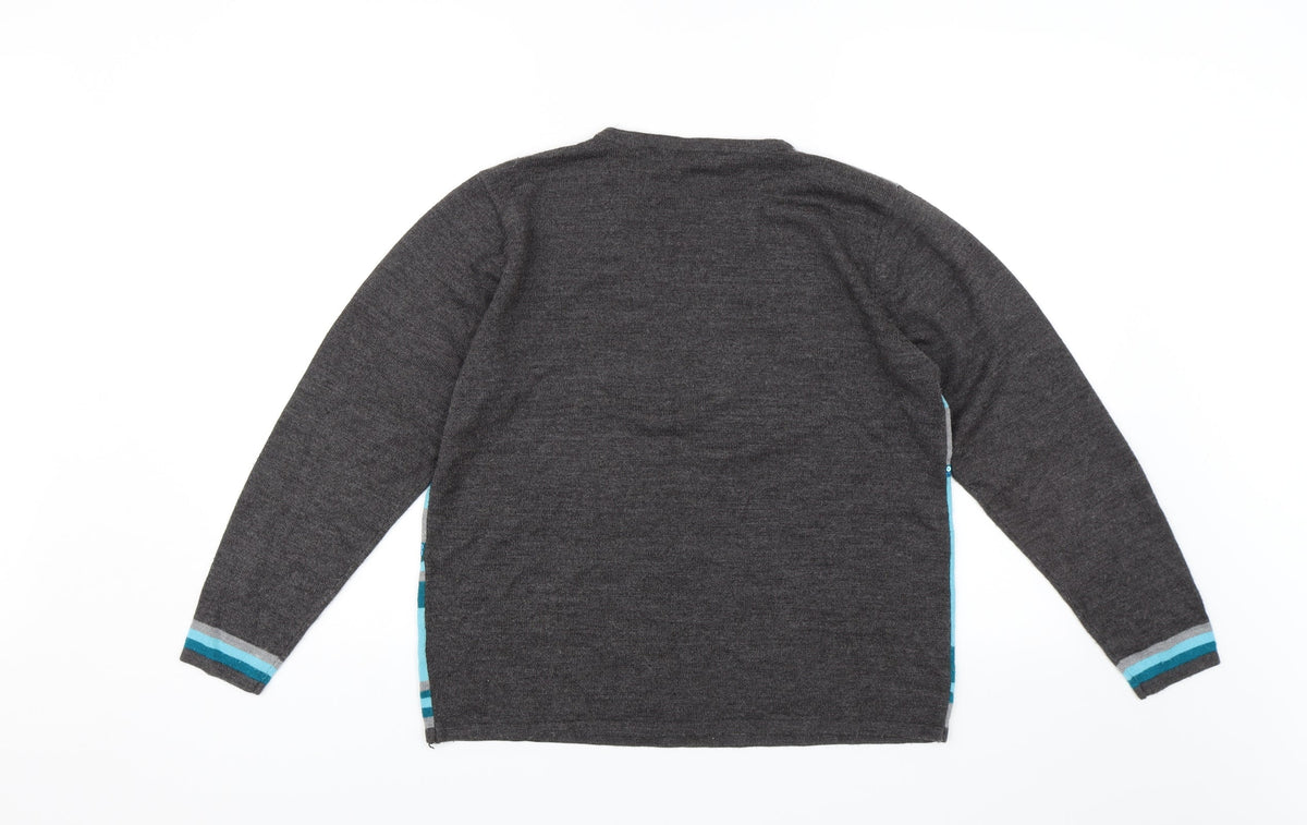 Classics Womens Blue   Pullover Jumper Size M
