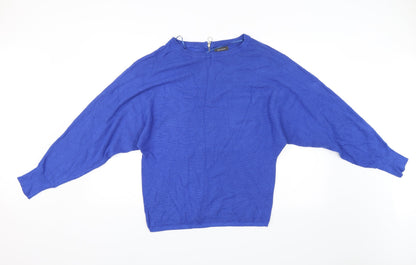 Primark Womens Blue   Pullover Jumper Size M