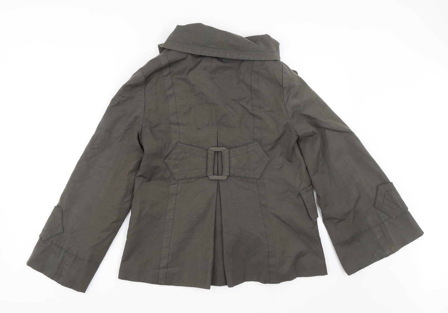 Womens UK Size S Zara Green Jacket