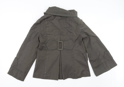 Womens UK Size S Zara Green Jacket