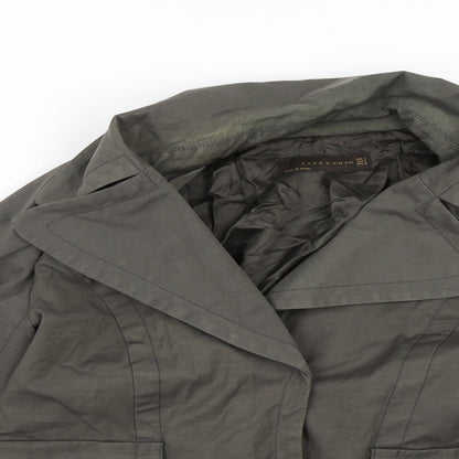 Womens UK Size S Zara Green Jacket